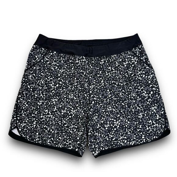 Lands End Womens Thigh Minimizer Quick Dry Swim Shorts Built In Briefs Size 26W - Picture 2 of 6